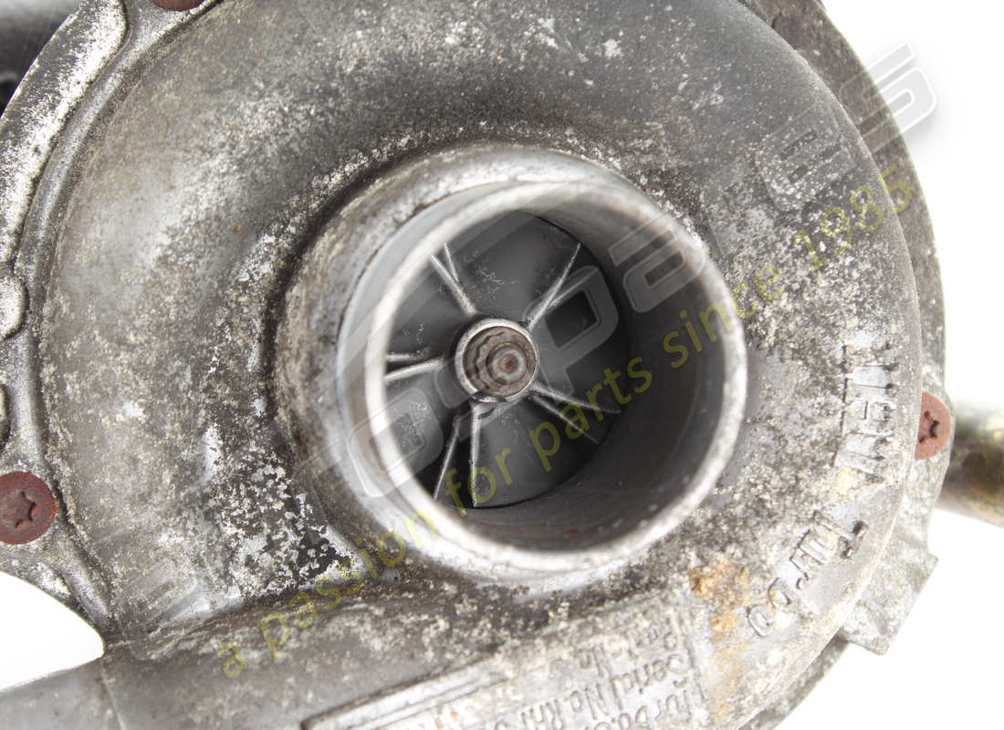 used maserati rh turbo with manifold. part number 578360000a (3)