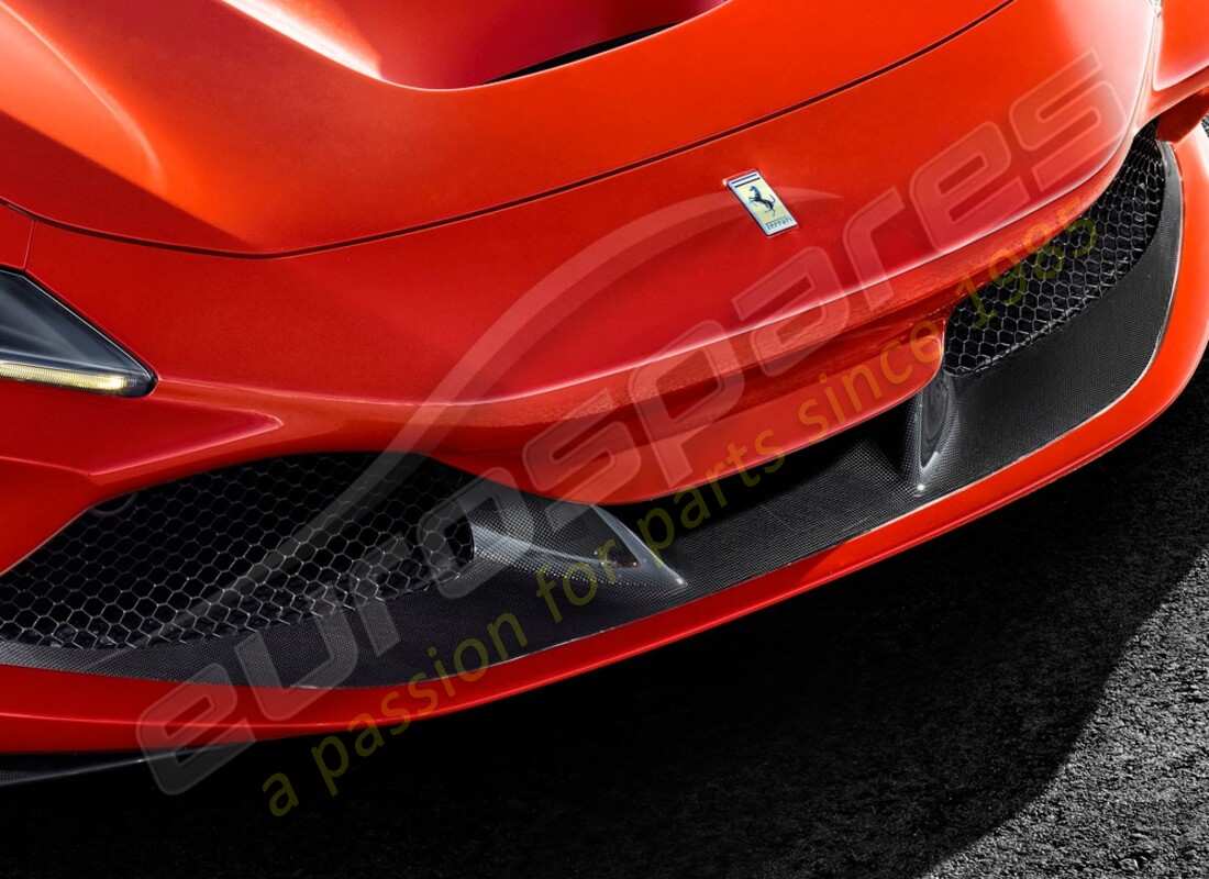 NEW FERRARI CARBON FIBER FRONT SPOILER. PART NUMBER 985983442 (1) new ferrari carbon fiber front spoiler. part number 985983442 (1)