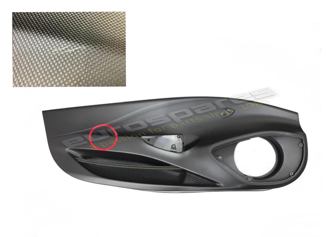 USED Ferrari LH LOWER DOOR PANEL SUBSTRUC . PART NUMBER 796068 (1)