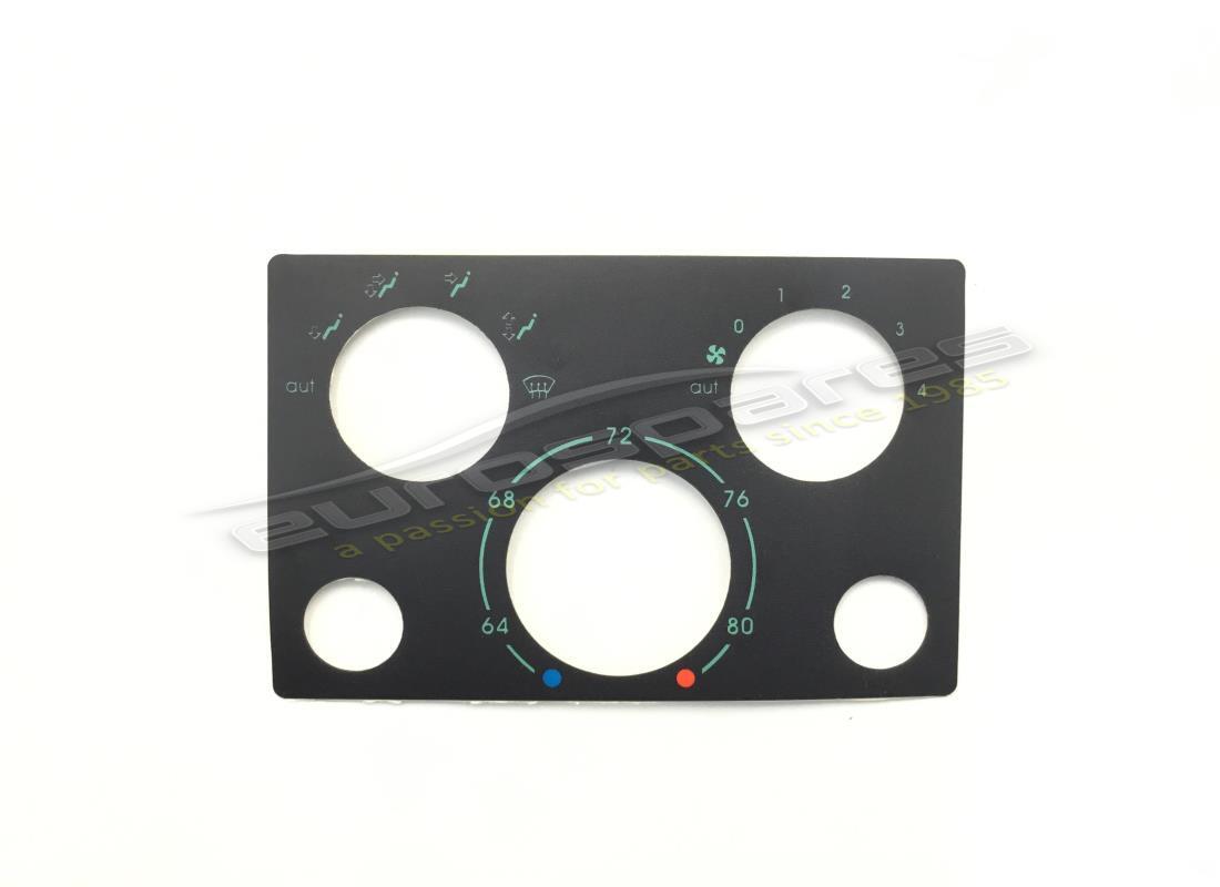 NEW EUROSPARES A/C FASCIA STICKER. PART NUMBER 64502200A (1) new eurospares a/c fascia sticker. part number 64502200a (1)