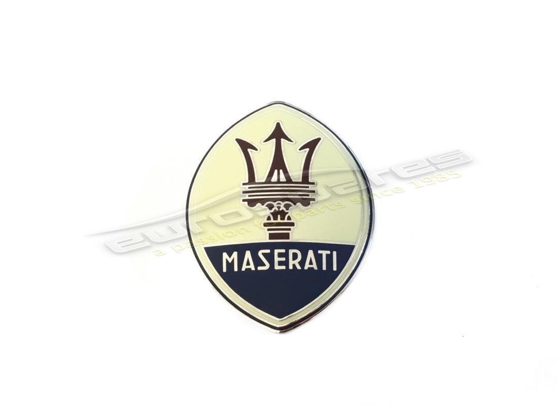 NEW EUROSPARES MASERATI BADGE (65MM). PART NUMBER 318320109 (1) new eurospares maserati badge (65mm). part number 318320109 (1)