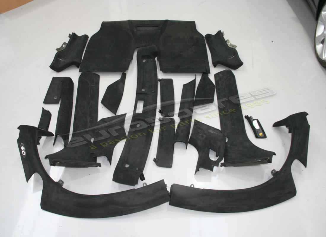 USED Lamborghini INTERIOR TRIM KIT IN ALCANTARA . PART NUMBER 407872990 (1)