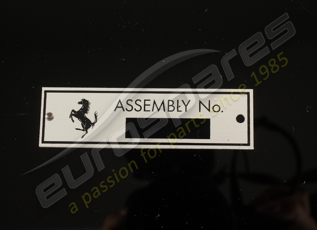 new ferrari 550m assembly plate. part number 169584 (2)