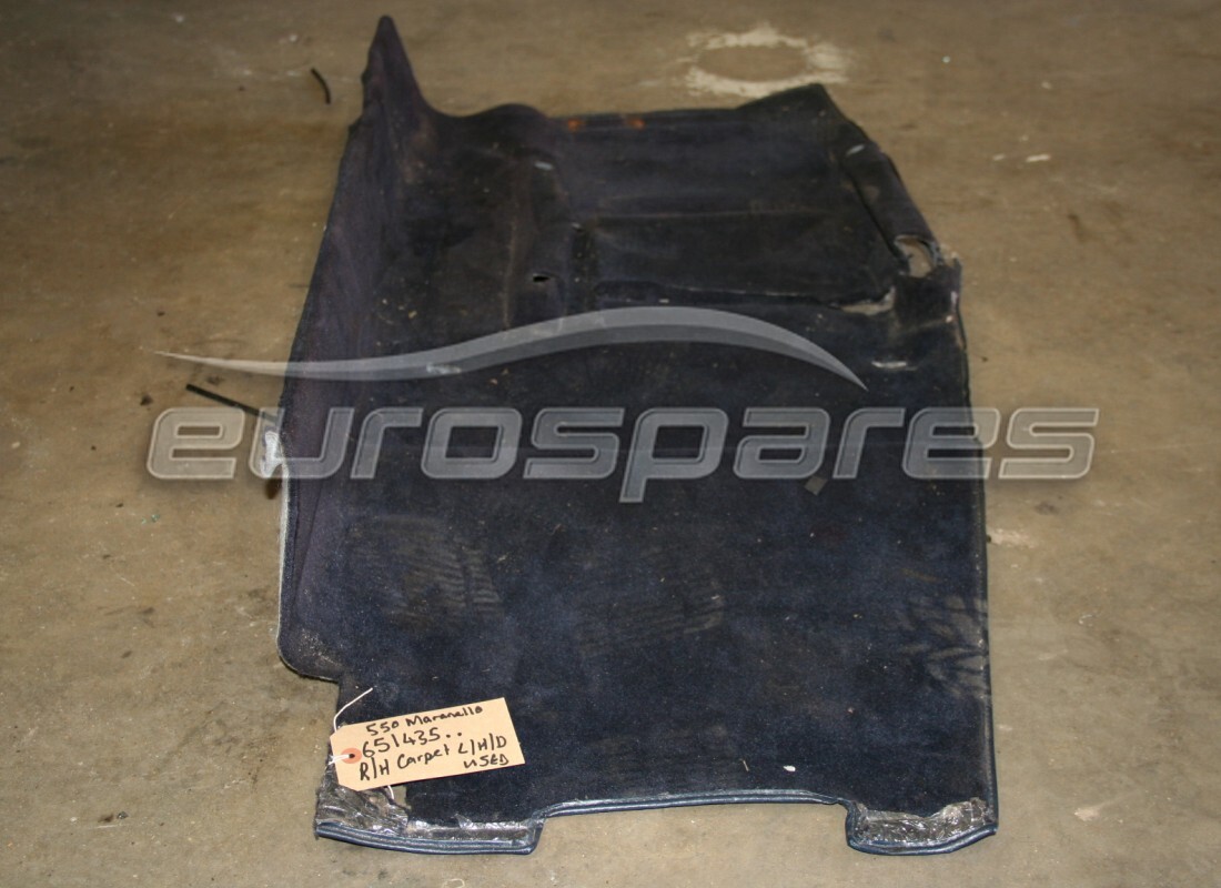 USED FERRARI RH COVER FOR PAVEMENT/CROSSMEMBER. PART NUMBER 651435.. (1) used ferrari rh cover for pavement/crossmember. part number 651435.. (1)