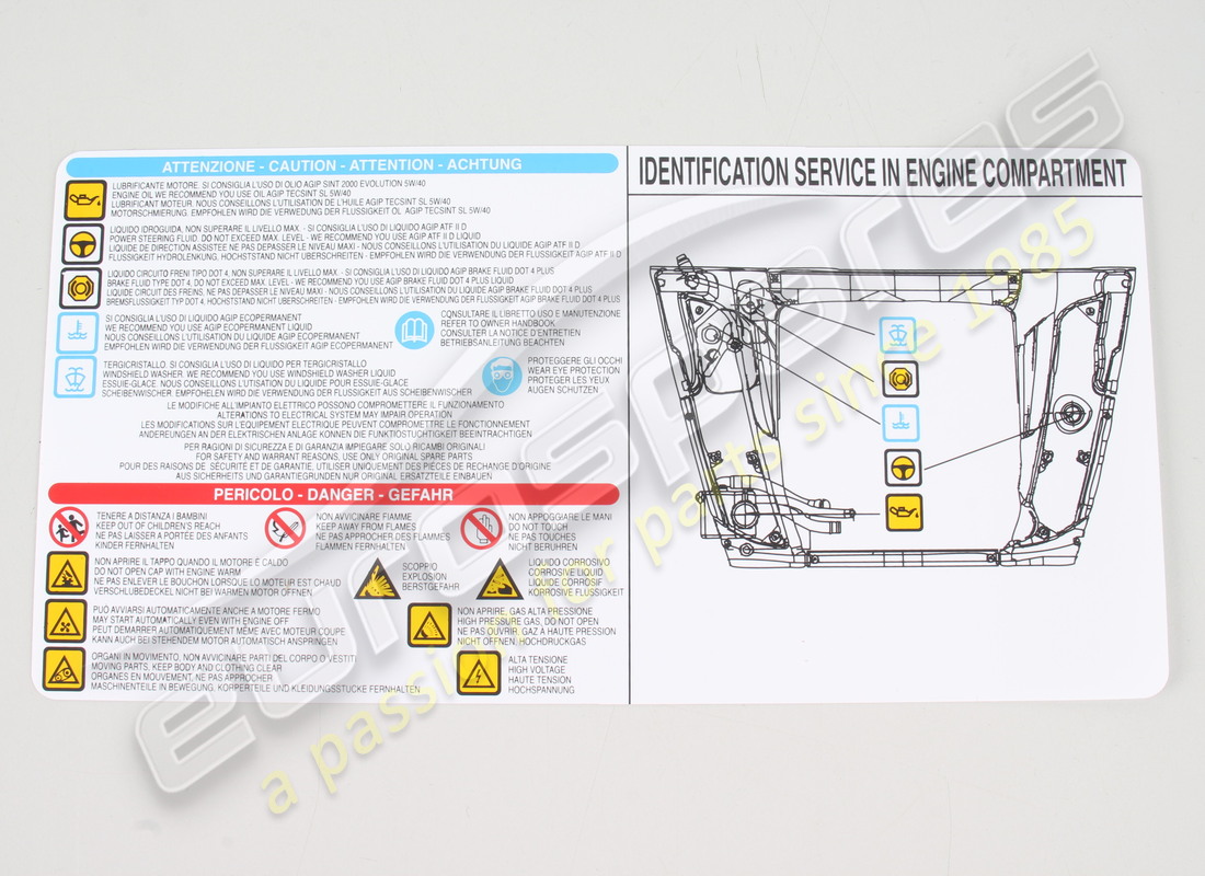 new maserati plate. part number 67021200 (1)