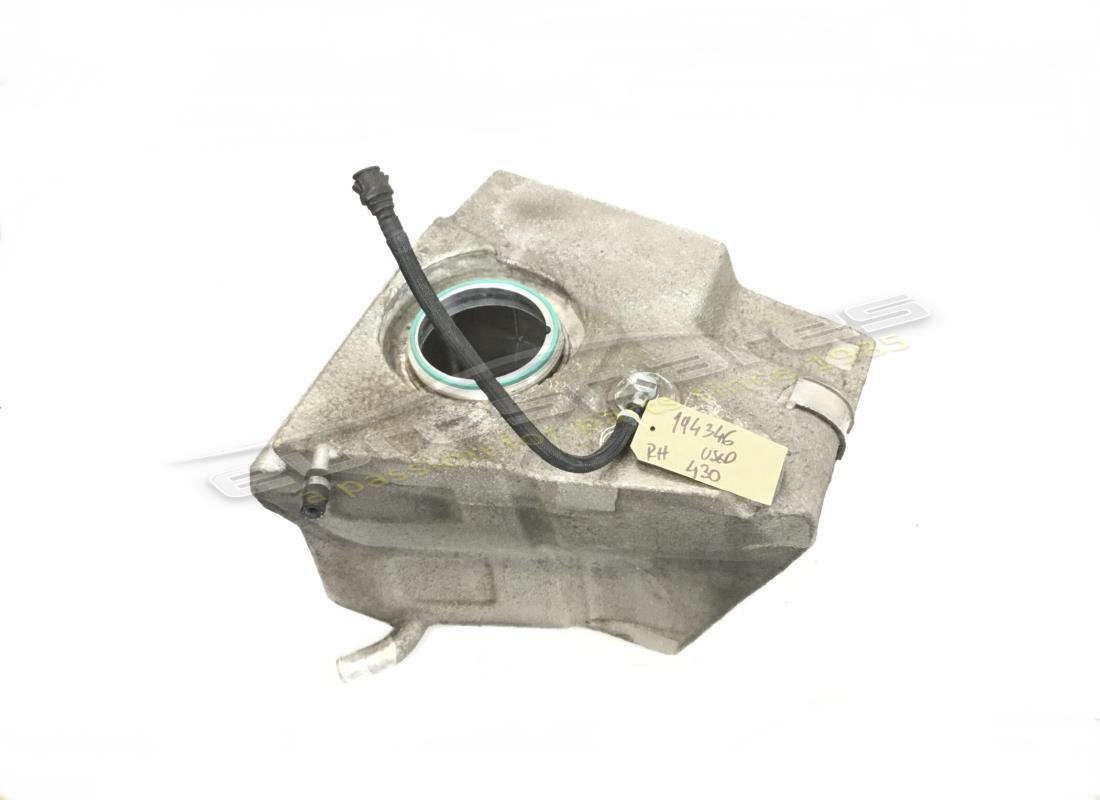 USED FERRARI RH FUEL TANK. PART NUMBER 194346 (1) used ferrari rh fuel tank. part number 194346 (1)