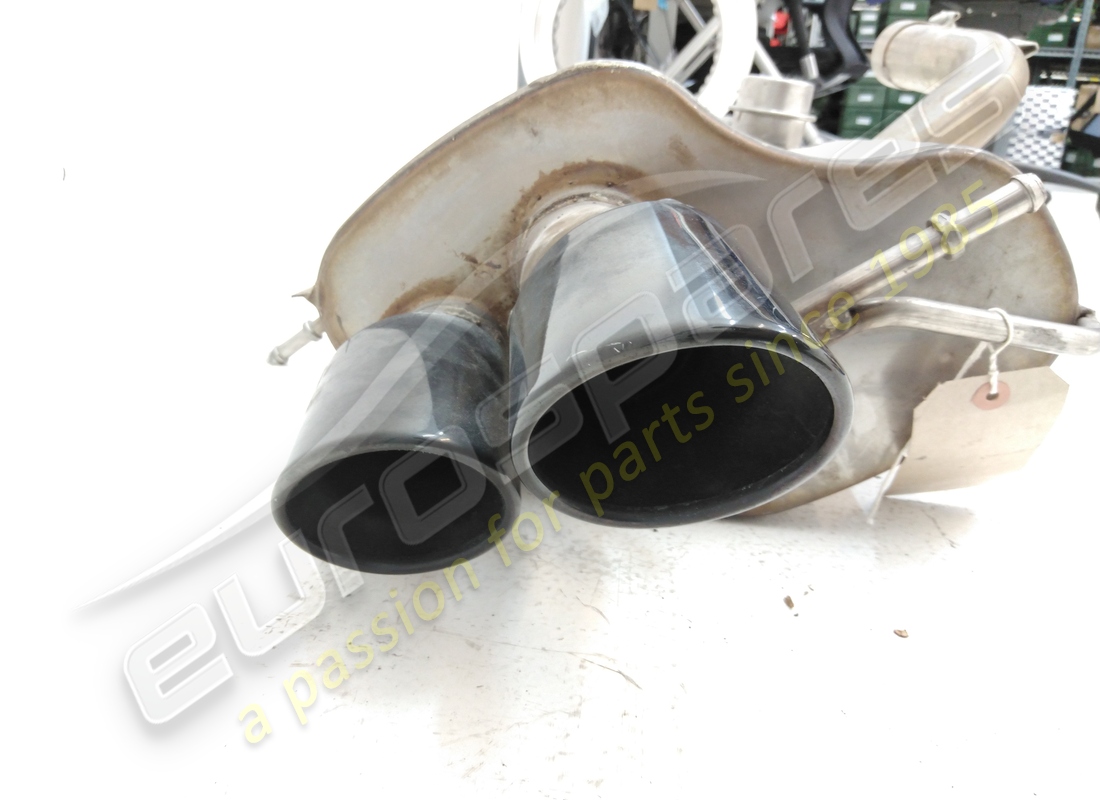 NEW MASERATI LH REAR SILENCER. PART NUMBER 257204 (2) new maserati lh rear silencer. part number 257204 (2)