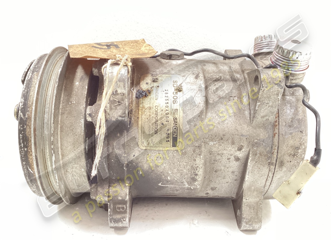 used ferrari air conditioning compressor. part number 123205 (4)