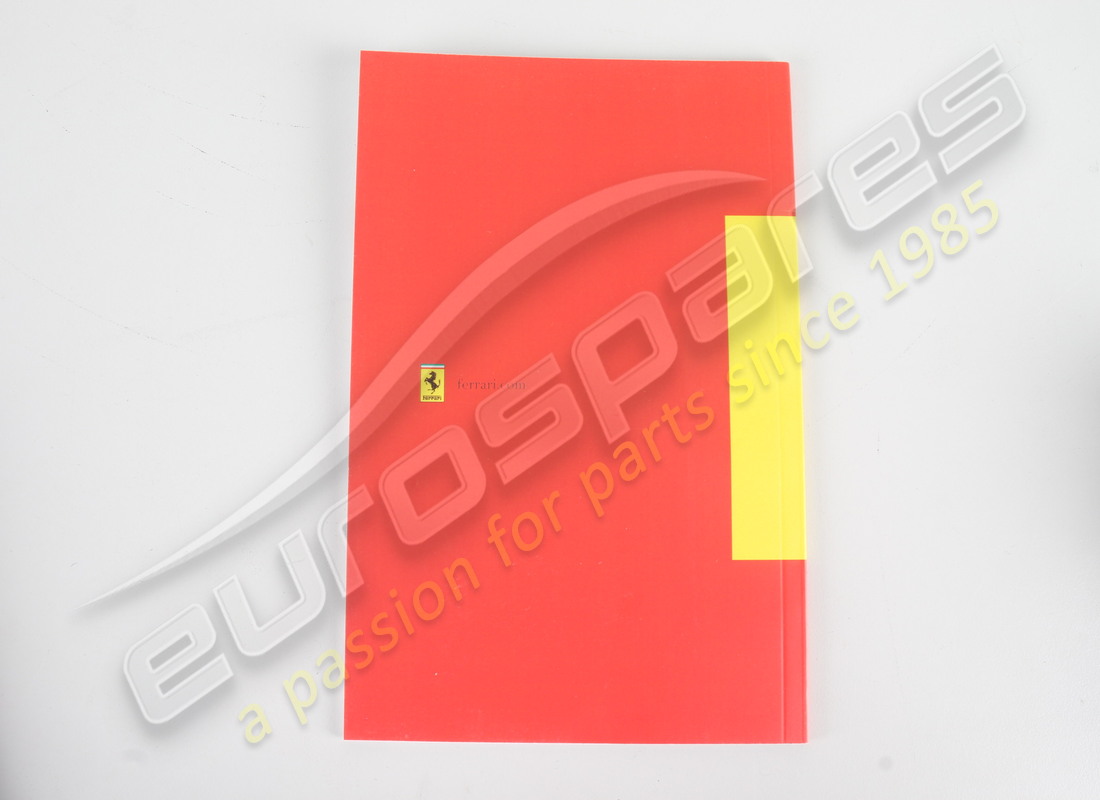 NEW FERRARI SAFETY HANDBOOK. PART NUMBER 85178100 (2) new ferrari safety handbook. part number 85178100 (2)