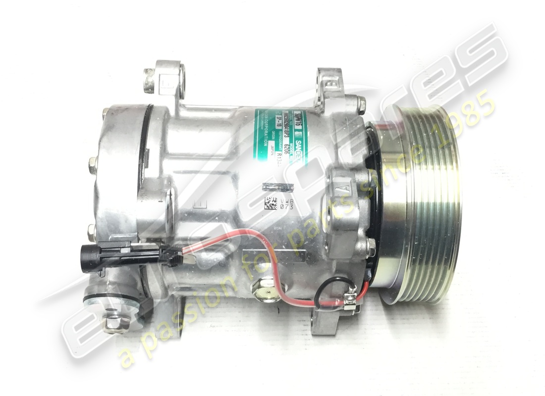 NEW MASERATI COMPLETE COMPRESSOR. PART NUMBER 578377501 (3) new maserati complete compressor. part number 578377501 (3)