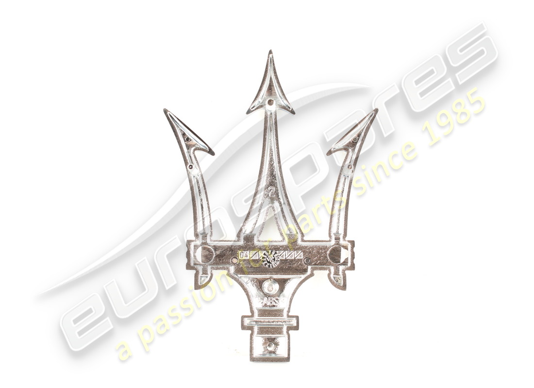NEW MASERATI TRIDENT ON RADIATOR GRILLE. PART NUMBER 89095900 (2) new maserati trident on radiator grille. part number 89095900 (2)