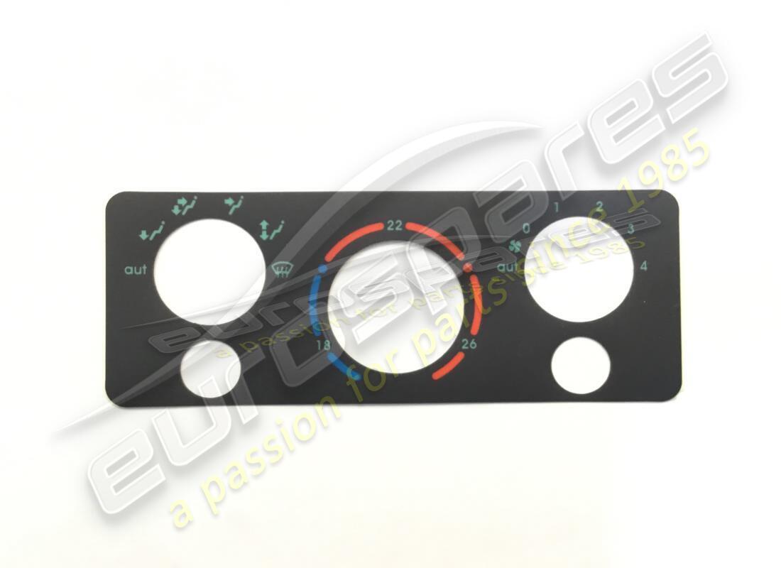 new eurospares a/c dash control unit fascia sticker (celsius). part number 65191800a (1)