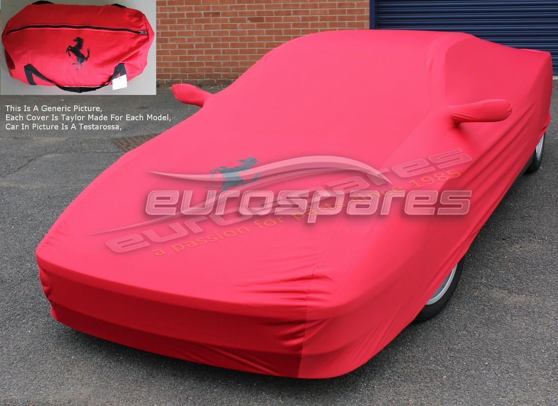 NEW FERRARI CAR COVER AND CONTAINER ENVE. PART NUMBER 87223600 (1) new ferrari car cover and container enve. part number 87223600 (1)