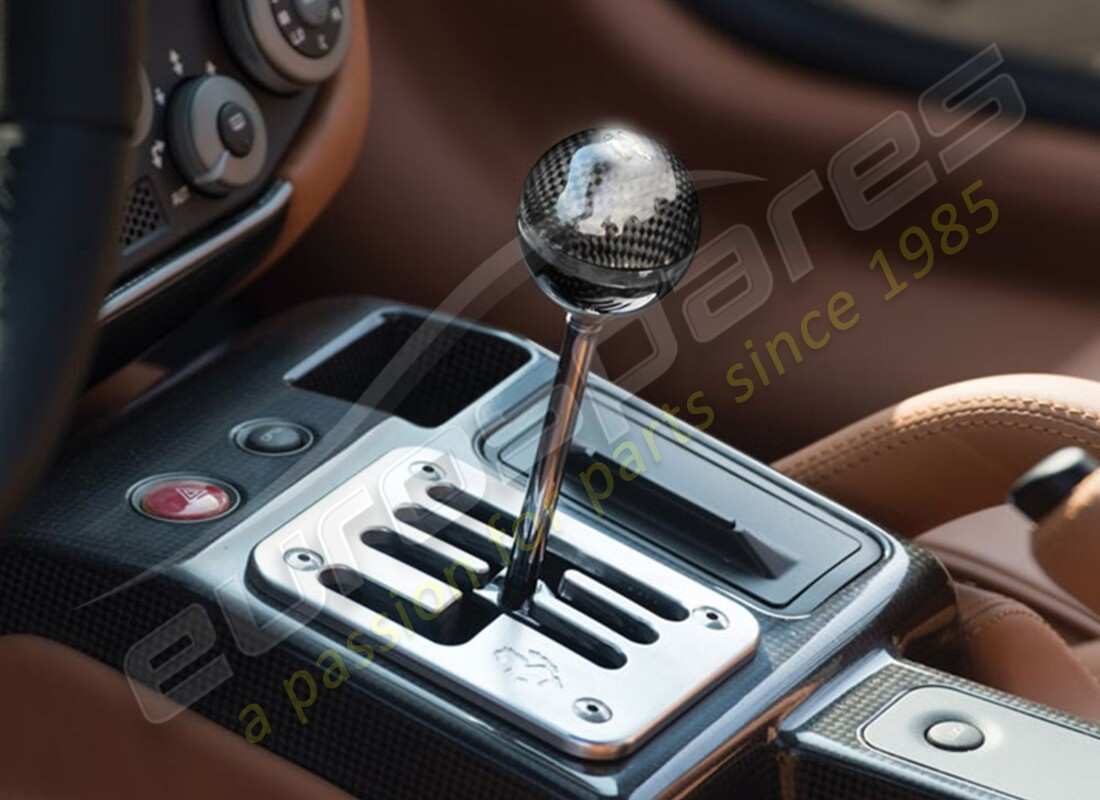 NEW FERRARI CARBON FIBER GEARBOX GEAR LEVER KNOB. PART NUMBER 223131 (1) new ferrari carbon fiber gearbox gear lever knob. part number 223131 (1)