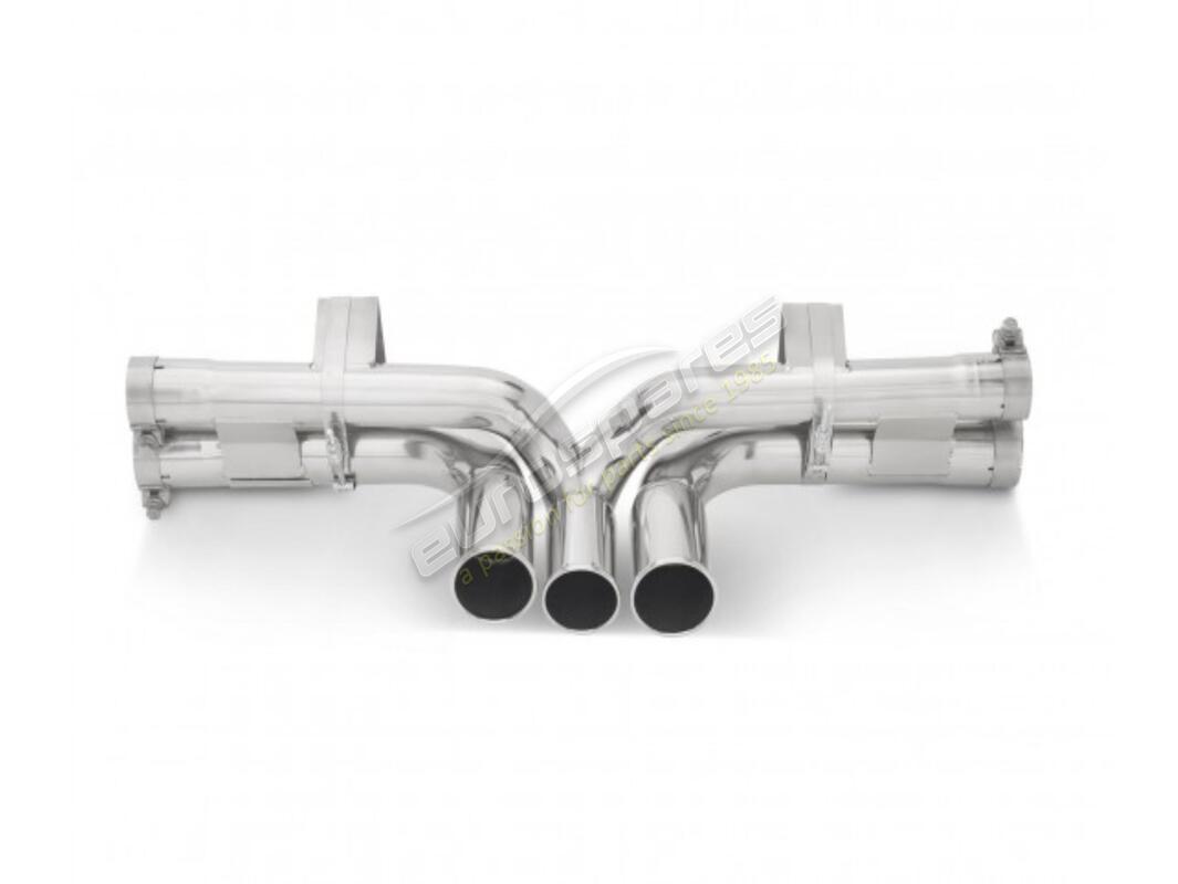 NEW TUBI 997 GT3 THREE TIPS STRAIGHT PIPES EXHAUST. PART NUMBER TSPOGT3C10000AT (1) new tubi 997 gt3 three tips straight pipes exhaust. part number tspogt3c10000at (1)