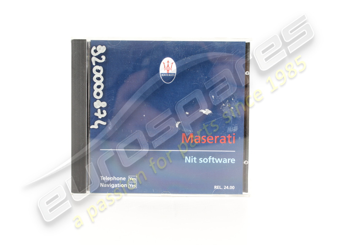 new maserati up-date for nit software. part number 920000874 (1)