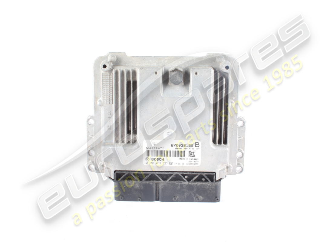 USED Maserati DIESEL IGNITION ECU (HW) . PART NUMBER 670038150 (1)