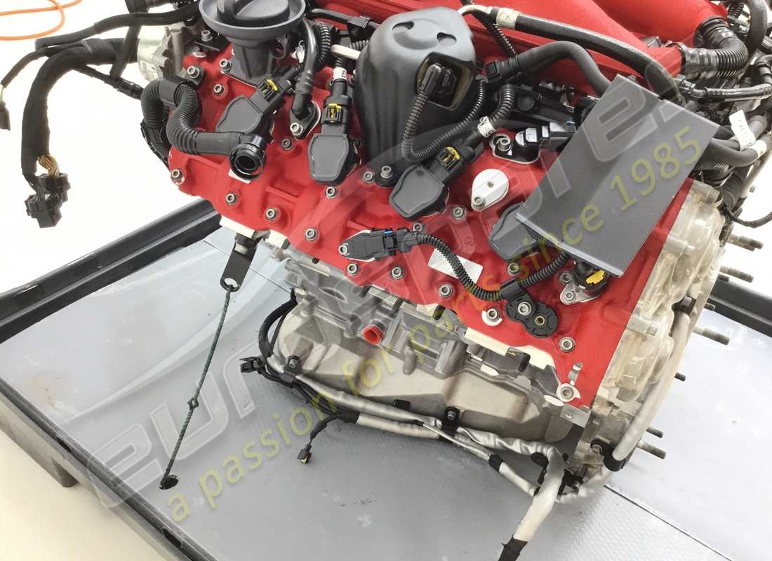 RECONDITIONED FERRARI CALIFORNIA T ENGINE. PART NUMBER 312699 (4) reconditioned ferrari california t engine. part number 312699 (4)