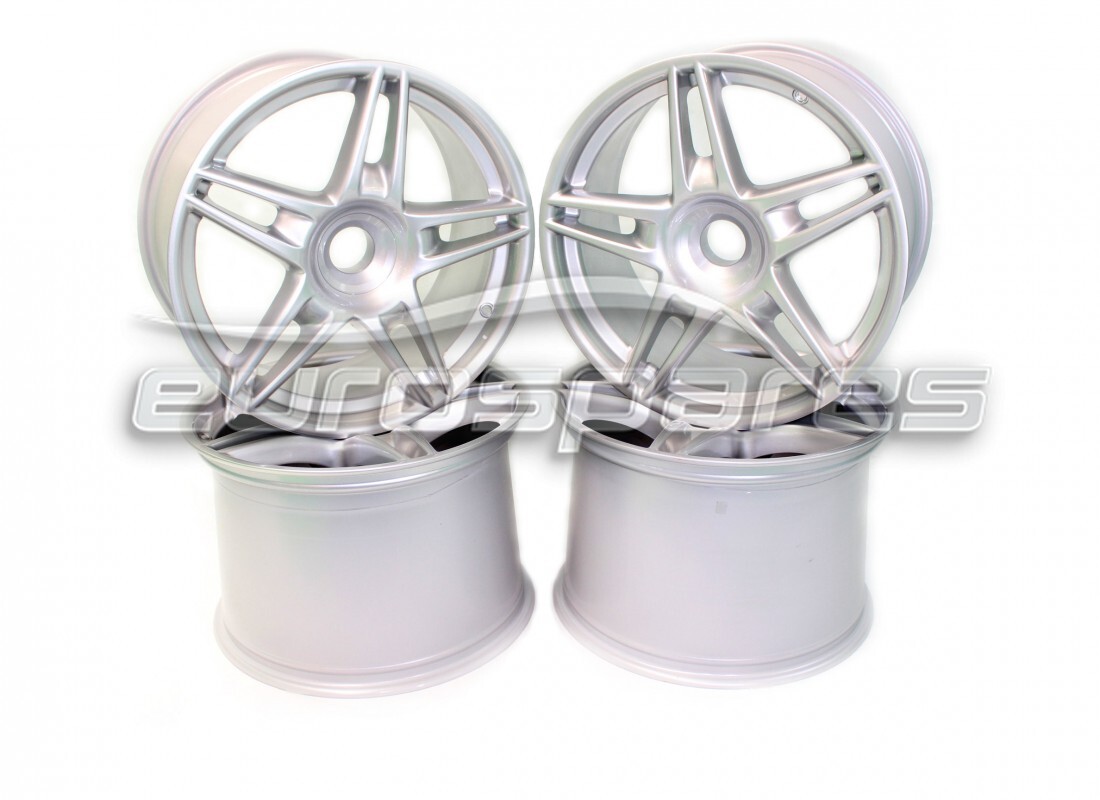 NEW FERRARI WHEELS SET. PART NUMBER FWHE059 (2) new ferrari wheels set. part number fwhe059 (2)