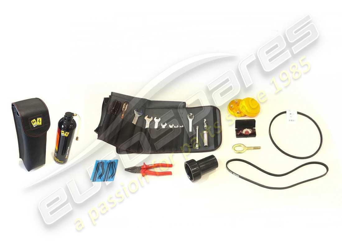 NEW FERRARI TOOL KIT COMPLETE. PART NUMBER 138669 (1) new ferrari tool kit complete. part number 138669 (1)