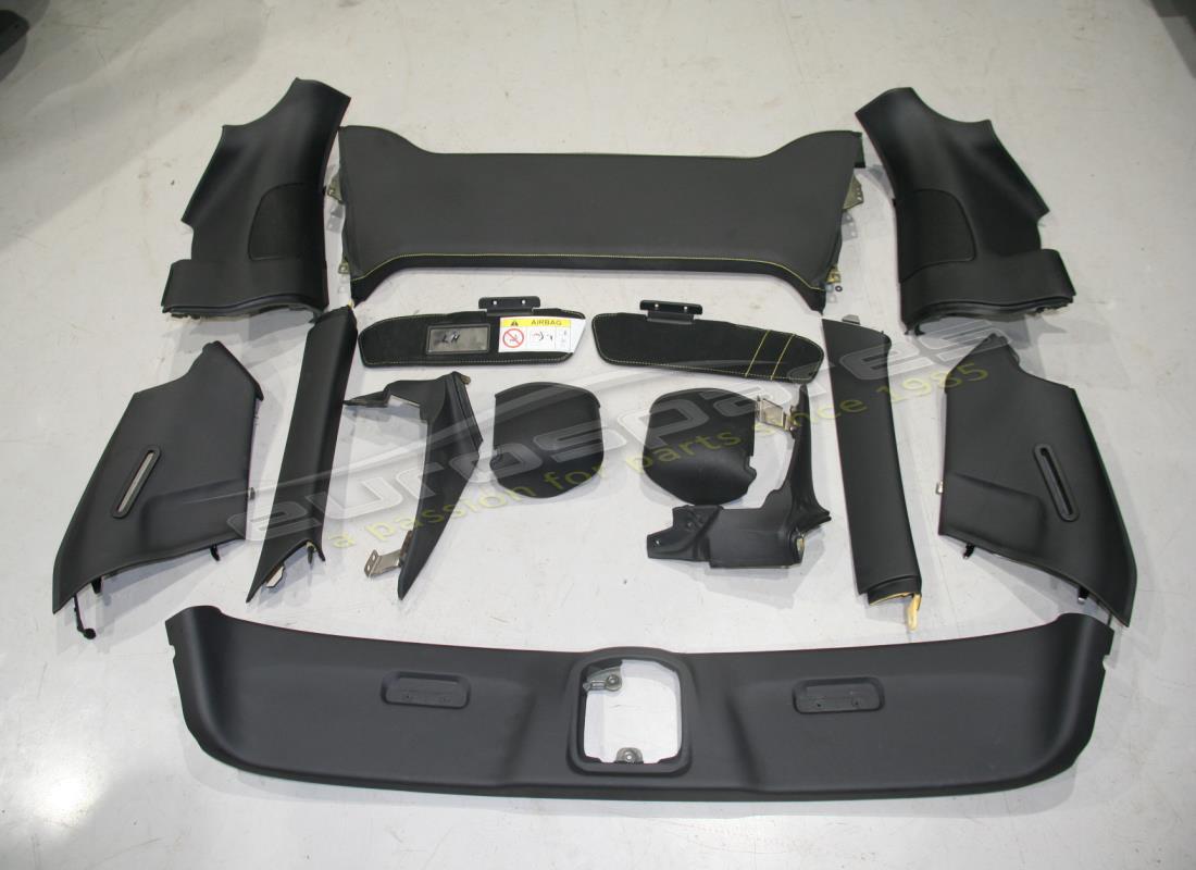USED Ferrari RHD HEADLINER TRIM KIT IN BLACK . PART NUMBER 877102000 (1)