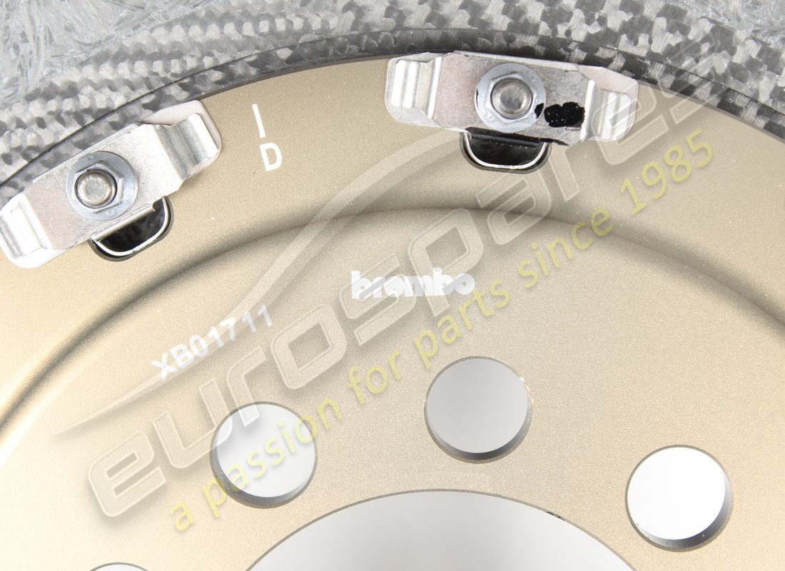 NEW FERRARI FRONT BRAKE DISC. PART NUMBER 266550 (3) new ferrari front brake disc. part number 266550 (3)