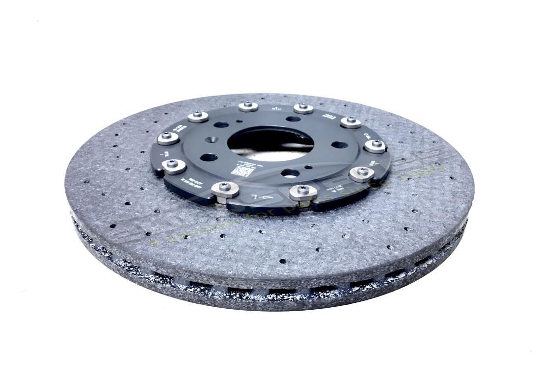 NEW LAMBORGHINI LEFT REAR BRAKE DISC. PART NUMBER 4M0615601M (1) new lamborghini left rear brake disc. part number 4m0615601m (1)