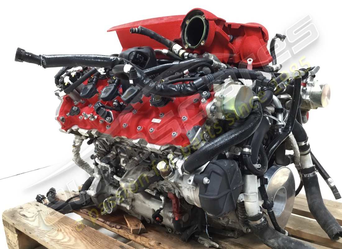 used ferrari 488 engine. part number 985000235 (6)
