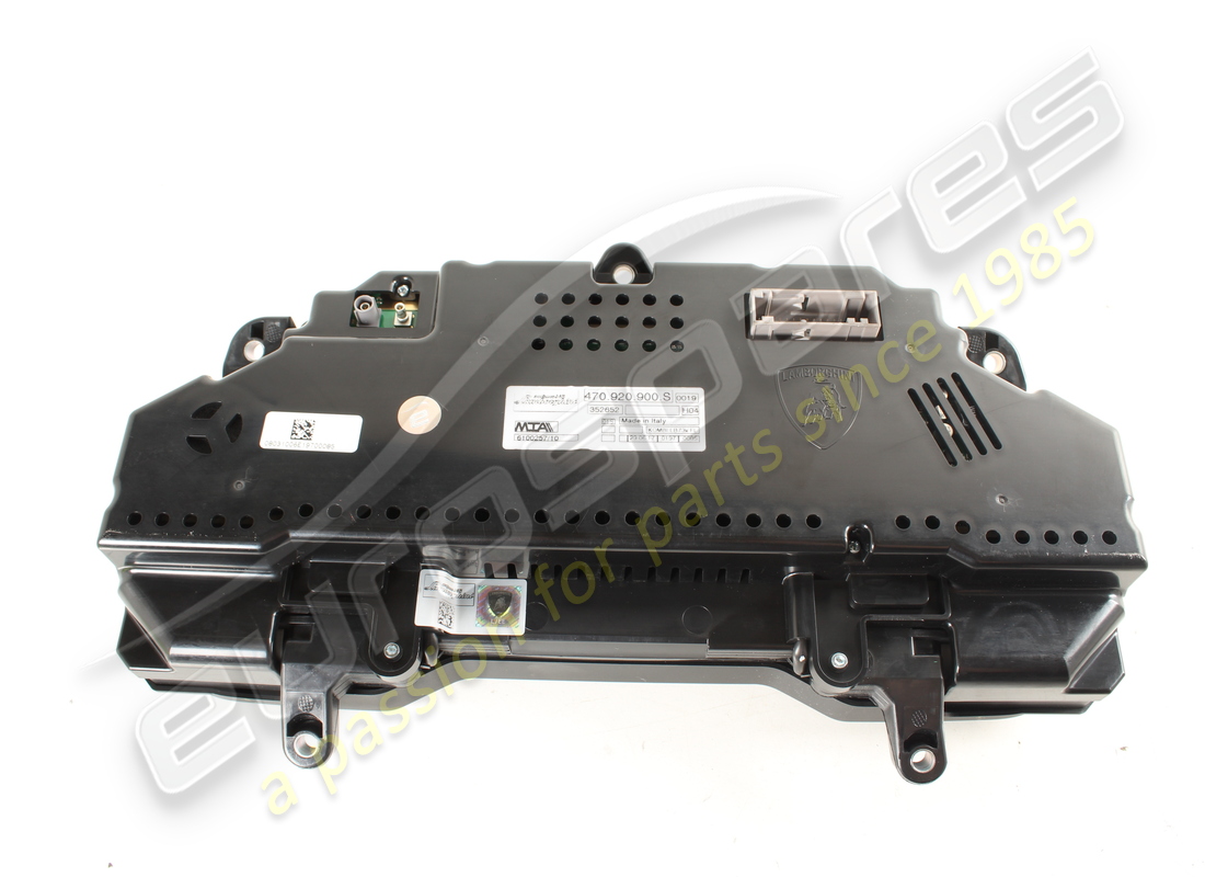 USED LAMBORGHINI INSTRUMENT CLUSTER. PART NUMBER 470920900T (2) used lamborghini instrument cluster. part number 470920900t (2)