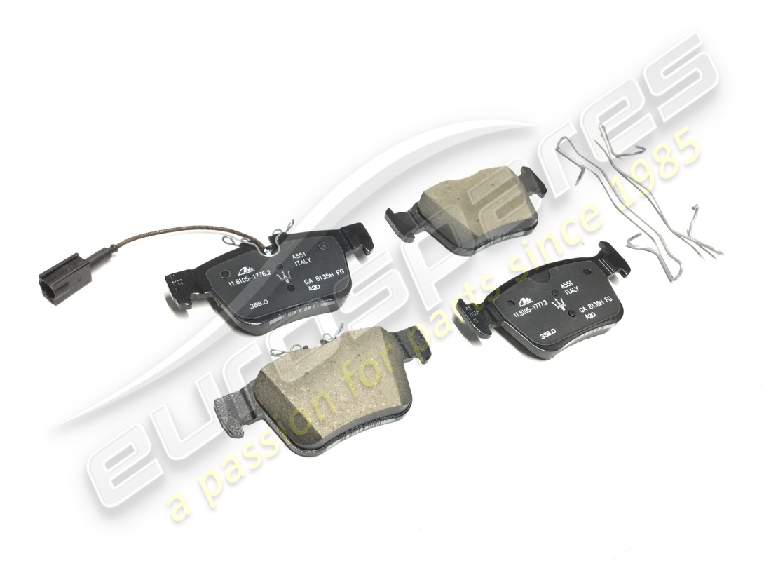 new maserati brake pads kit f.c. 04. part number 673004626 (1)