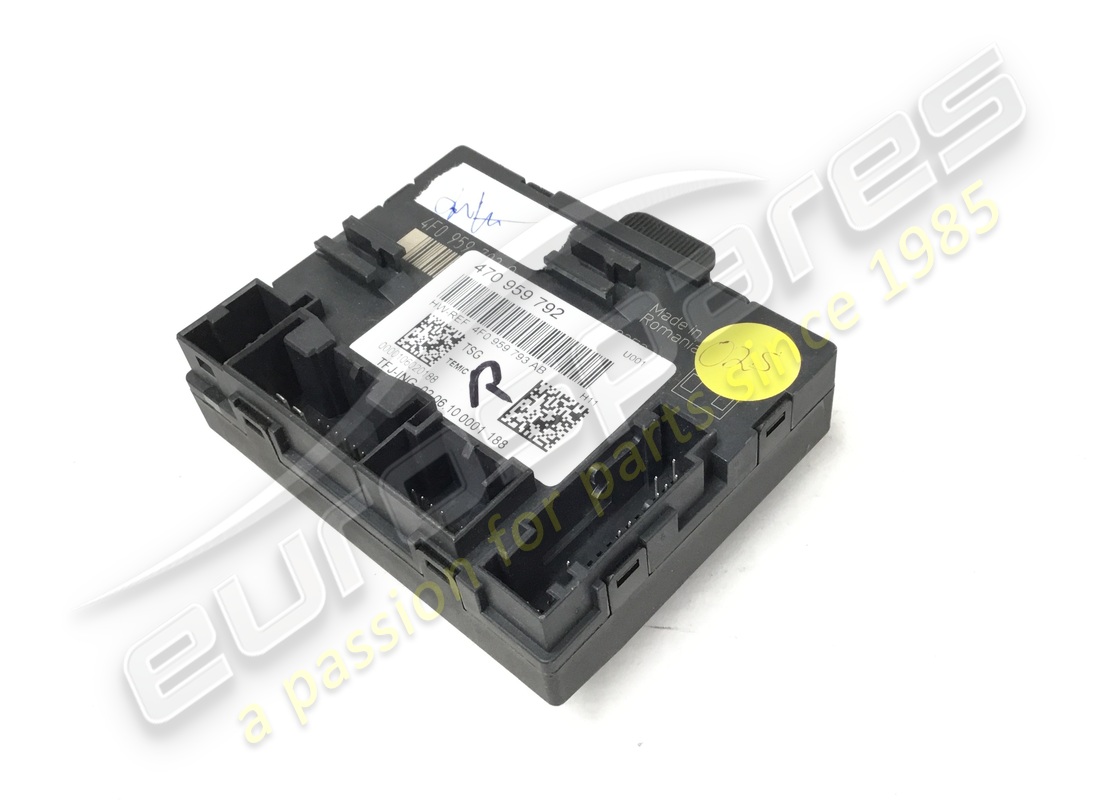 USED LAMBORGHINI CONTROL UNIT,DOOR. PART NUMBER 470959792 (2) used lamborghini control unit,door. part number 470959792 (2)