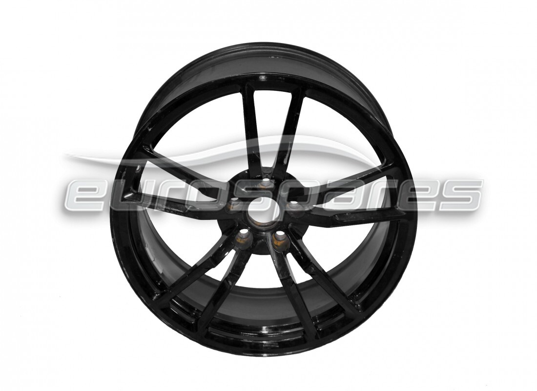 USED Lamborghini RA FRONT WHEEL RIM (SHINY BLACK) . PART NUMBER 400601017DG (1)