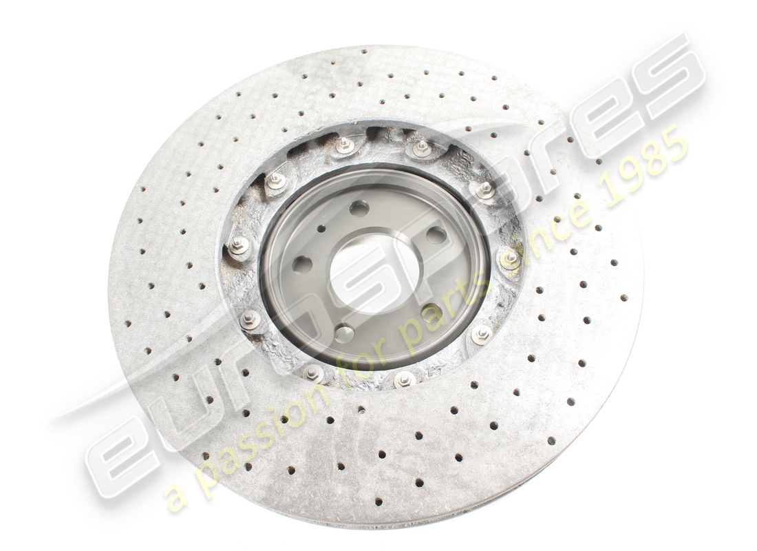 NEW LAMBORGHINI CARBON CERAMIC FRONT BRAKE DISC (CCP). PART NUMBER 420615302G (2) new lamborghini carbon ceramic front brake disc (ccp). part number 420615302g (2)