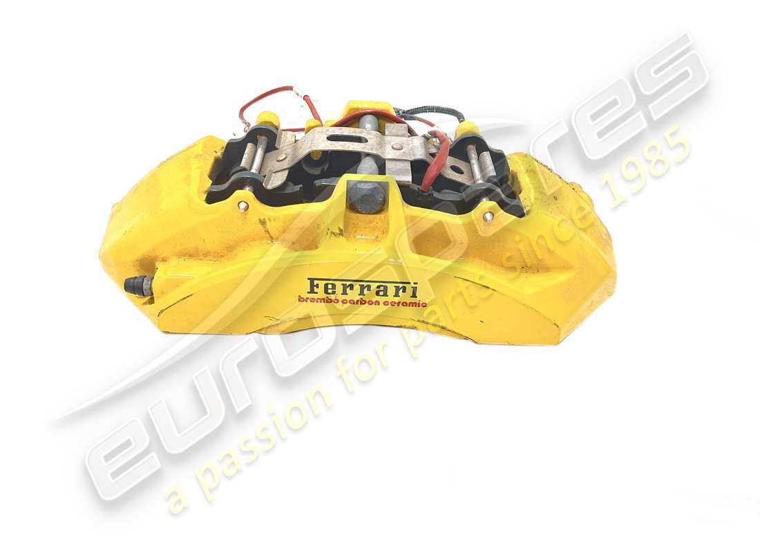 used ferrari front lh caliper with pads. part number 315567 (1)