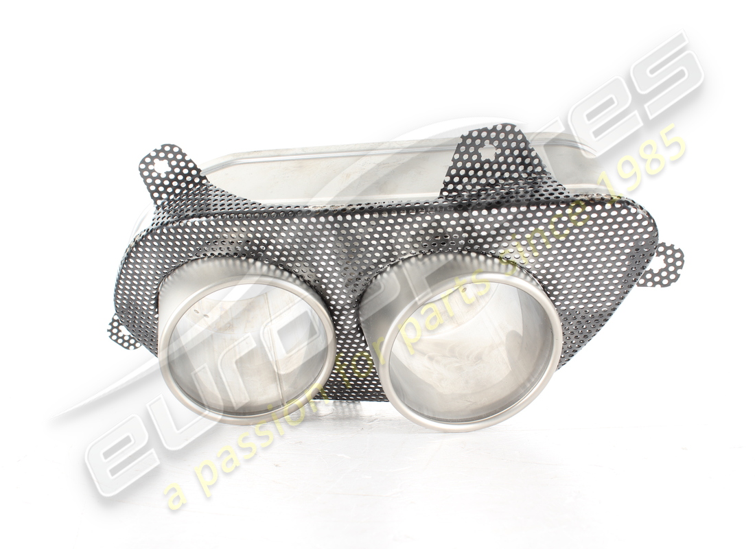 NEW FERRARI LH TAILPIPES WITH MESH. PART NUMBER 88768500 (1) new ferrari lh tailpipes with mesh. part number 88768500 (1)
