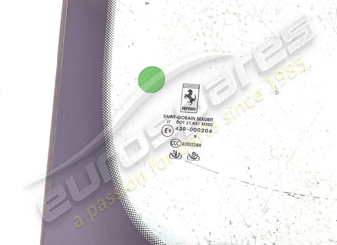 NEW FERRARI WINDSCREEN. PART NUMBER 823943 (2) new ferrari windscreen. part number 823943 (2)