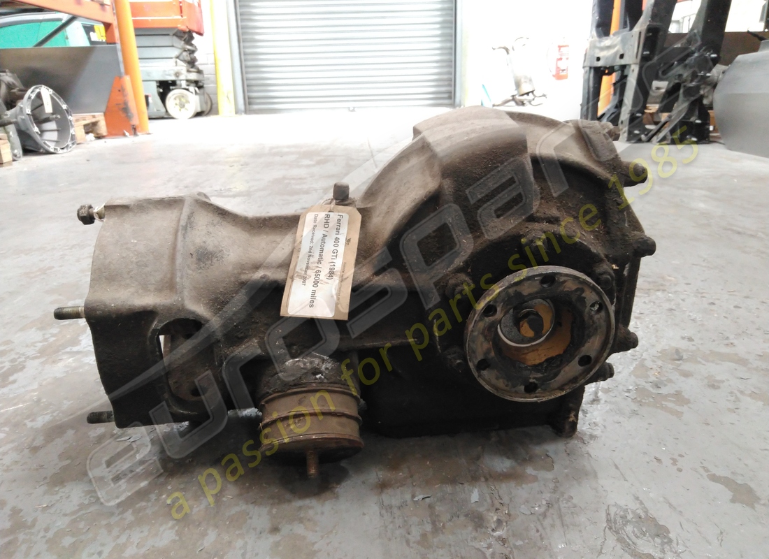 USED FERRARI DIFFERENTIAL COMPLETE R12/41. PART NUMBER 120201 (5) used ferrari differential complete r12/41. part number 120201 (5)