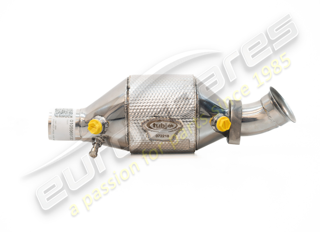 new tubi f355 5.2 and 355 f1 left 200 cells race catalytic converter. part number 01059691302 (1)