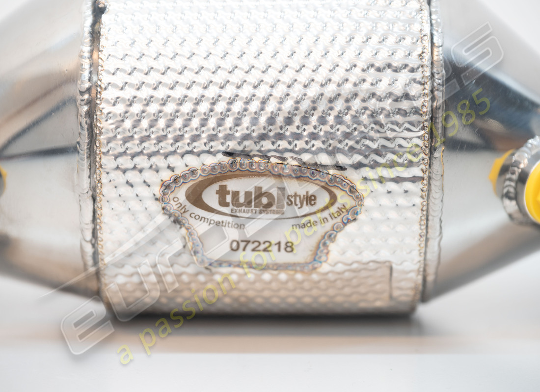 new tubi f355 5.2 and 355 f1 left 200 cells race catalytic converter. part number 01059691302 (2)