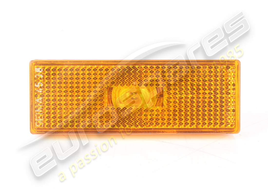 USED LAMBORGHINI FRONT SIDE MARKER (ORANGE). PART NUMBER 006331781 (2) used lamborghini front side marker (orange). part number 006331781 (2)