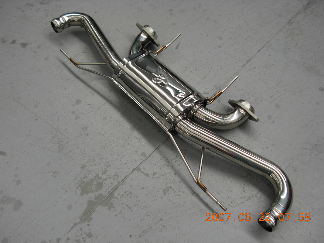 NEW TUBI DB9 LOUD EXHAUST. PART NUMBER TSASMDB9000AR (1) new tubi db9 loud exhaust. part number tsasmdb9000ar (1)
