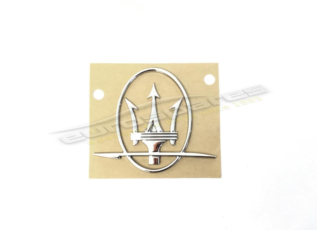 NEW MASERATI EMBLEM.. PART NUMBER 89095400 (1) new maserati emblem.. part number 89095400 (1)