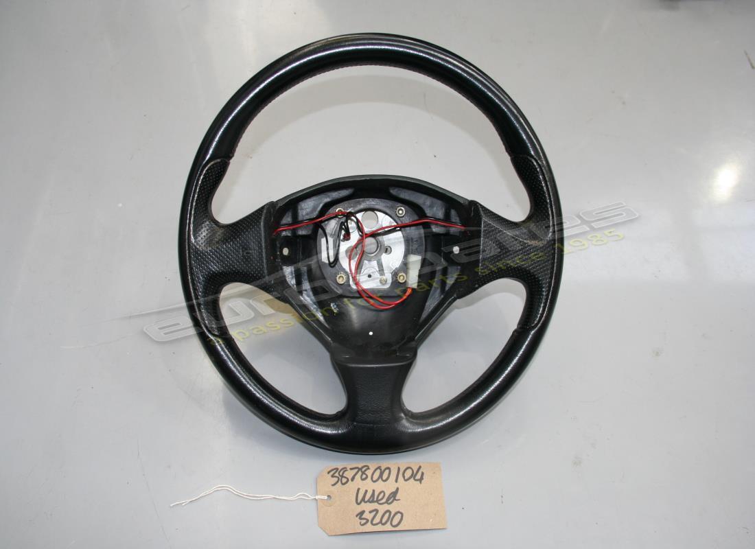 USED Maserati STEER.WHEEL ,BLACK L. (STD) . PART NUMBER 387800104 (1)