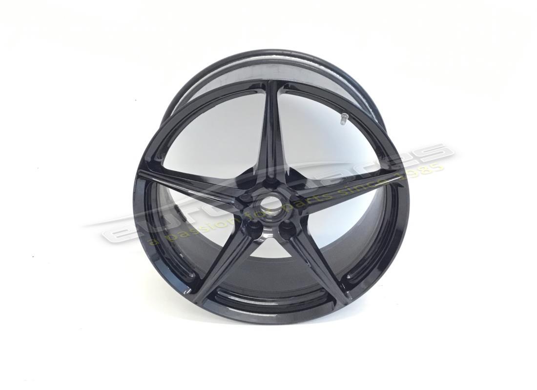 USED Ferrari REAR WHEEL (FORGED BLACK) 20 INCH . PART NUMBER 268642A (1)