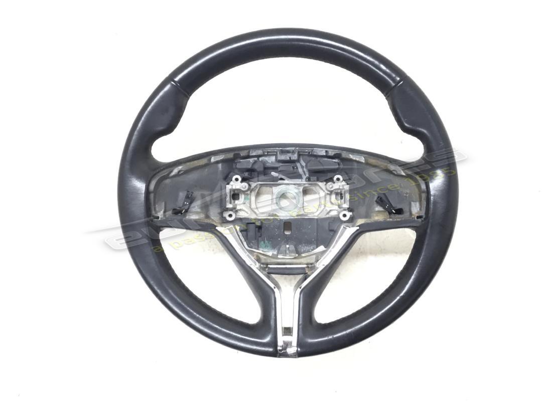USED Maserati STEERING WHEEL, BLACK . PART NUMBER 670044602 (1)