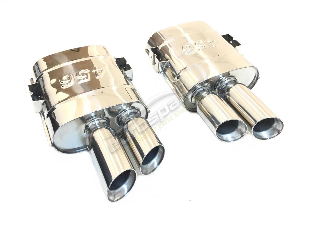 NEW TUBI REAR SILENCER 456 GT (SET). PART NUMBER 01109311040 (1) new tubi rear silencer 456 gt (set). part number 01109311040 (1)