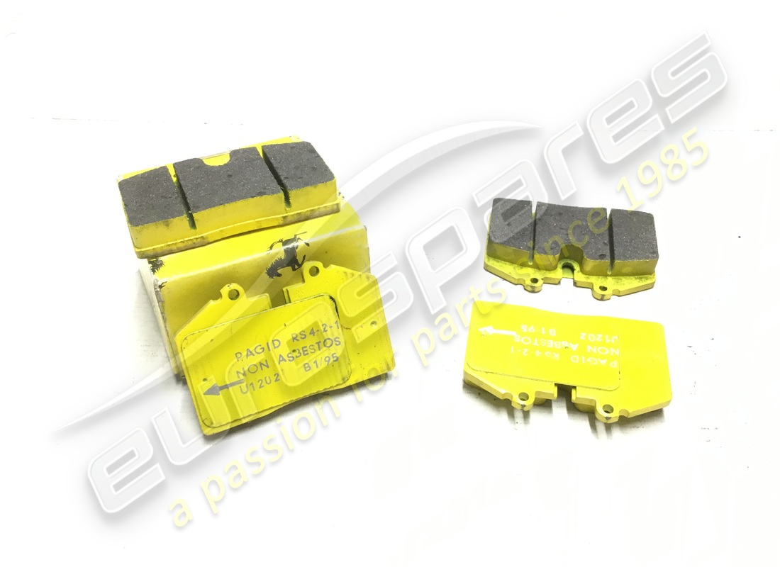NEW FERRARI REAR BRAKE PAD SET. PART NUMBER 70000803 (1) new ferrari rear brake pad set. part number 70000803 (1)