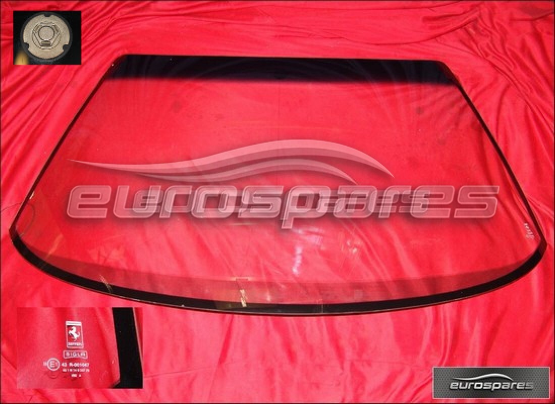 NEW FERRARI FRONT WINDSCREEN. PART NUMBER 64426800D (1) new ferrari front windscreen. part number 64426800d (1)