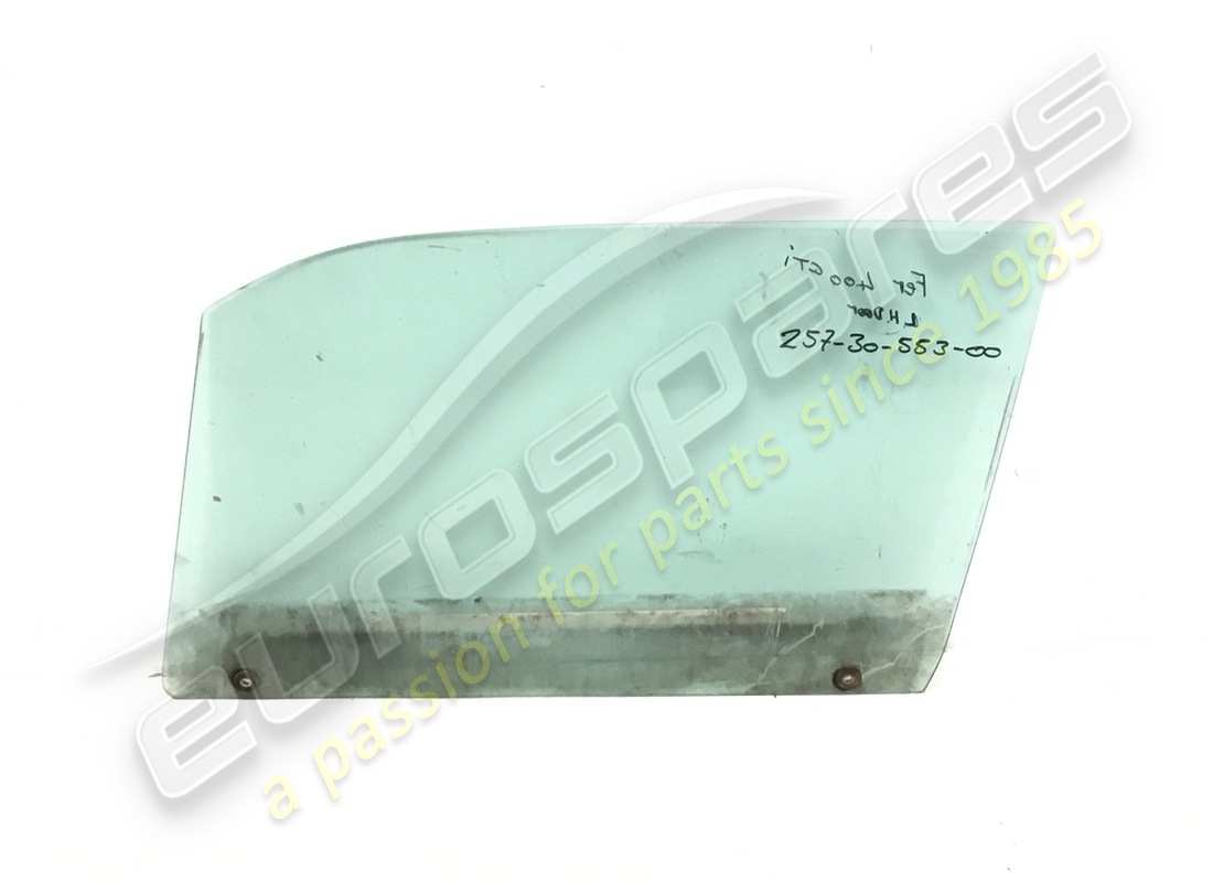 USED Ferrari LH DOOR GLASS TINTED . PART NUMBER 2573055300 (1)