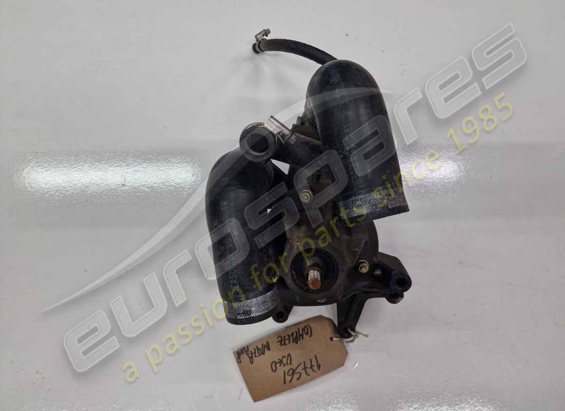 USED FERRARI COMPLETE WATER PUMP (ORDER INDIVIDUAL PARTS). PART NUMBER 177561 (3) used ferrari complete water pump (order individual parts). part number 177561 (3)